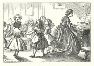 Effroi musical (gravure) - English School