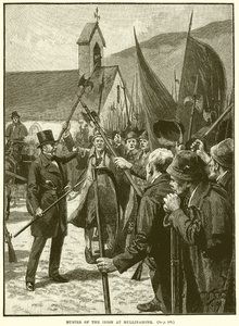 Rassemblement des Irlandais à Mullinahone - English School