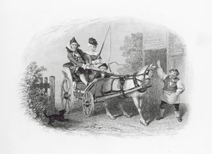 La Chaise de mon grand-père (gravure) - English School