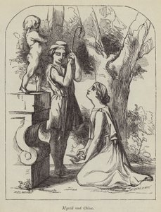 Myrtil et Chloé (gravure) - English School