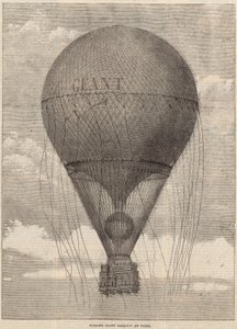 Le ballon géant de Nadar à Paris - English School