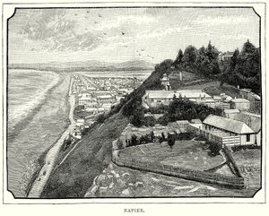 Napier (gravure) - English School