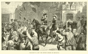 Napoléon III et le Prince Consort à Boulogne - English School