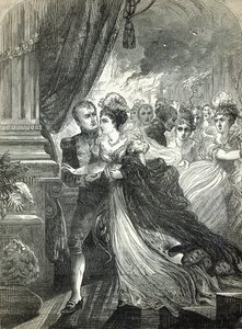 Napoléon et Marie-Louise échappant à l