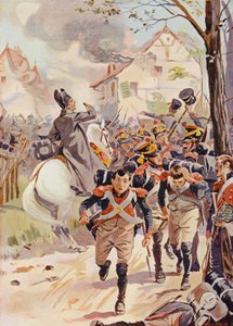 Napoléon à la bataille de Lützen - English School