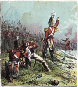 Guerre napoléonienne : la bataille de La Corogne en Espagne le 16/01/1809 : elle a opposé l