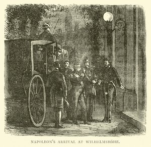 Arrivée de Napoléon à Wilhelmshöhe, septembre 1870 - English School