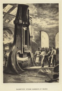 Marteau-pilon de Nasmyth en action - English School