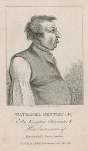 Nathaniel Bentley Esq, un personnage excentrique et quincaillier de Leadenhall Street, Londres