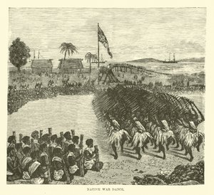 Danse de guerre indigène