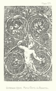 Nature en ornement : Figure grotesque, Marco Dente da Ravenna - English School