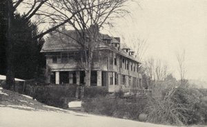 Naulakha Brattleboro, Vermont, U.S.A., maison américaine de Rudyard Kipling, de Something of Myself, par Rudyard Kipling, publié en 1937 - English School
