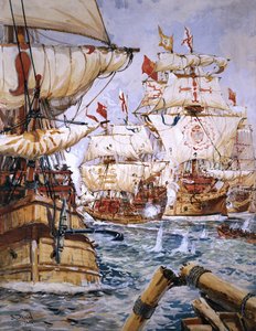 Engagement naval - English School