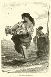 Jeune pêcheuse napolitaine