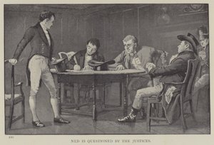 Ned est interrogé par les juges - English School