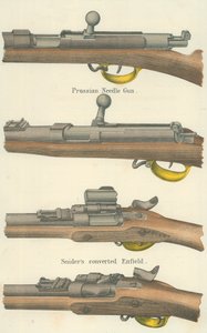 Pistolets à aiguilles (lithographie couleur)