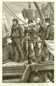 Nelson et le signal à la bataille de Copenhague, 1801