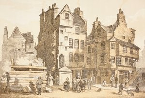 Maison Netherbow, Édimbourg telle qu