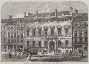 Nouveau bâtiment du Garrick Club, King-Street, Covent-Garden - English School
