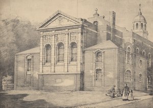 Nouveau chœur, église de Clapham, Surrey - English School