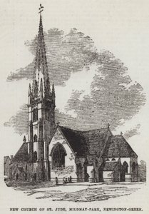 Nouvelle église de Saint Jude, Mildmay-Park, Newington-Green - English School