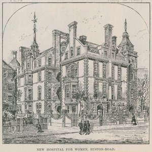 Nouvel Hôpital pour Femmes, Euston Road, Londres - English School