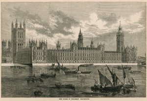 Nouvelles Chambres du Parlement, Westminster, Londres