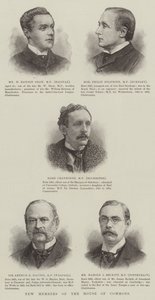 Nouveaux membres de la Chambre des communes (gravure) - English School