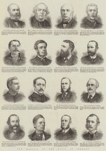 Nouveaux membres de la Chambre des communes (gravure) - English School