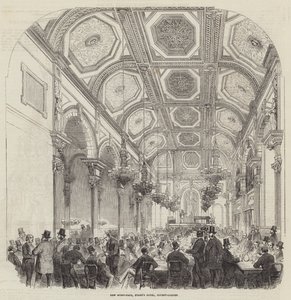 Nouveau music-hall, hôtel Evans, Covent-Garden - English School