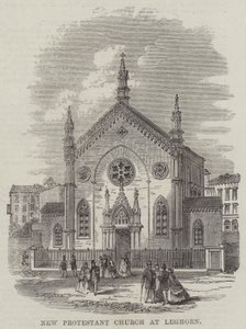Nouvelle église protestante à Livourne