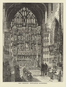 Nouveau reredos, cathédrale de Newcastle - English School