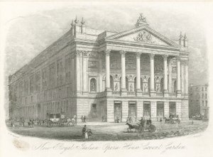 Nouveau Opéra Royal Italien, Covent Garden, Londres - English School