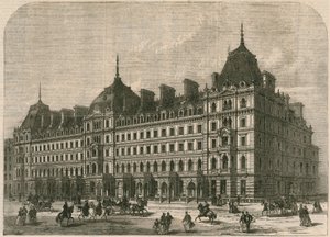 Nouveaux bâtiments de Grosvenor Place, Londres - English School
