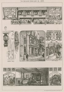 Nouvelle laiterie, Kensington, construite en 1777 - English School