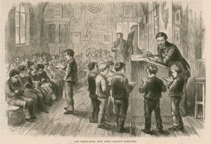 Nouvelle salle de classe, Boys Home, Regents Park Road, Londres - English School