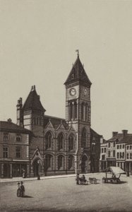 Newbury : Bâtiments municipaux (litho) - English School