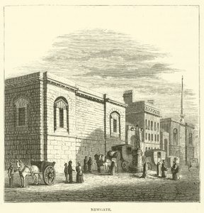 Newgate (gravure) - English School