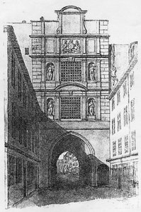 Prison de Newgate (lithographie)