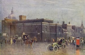 Prison de Newgate, avant sa démolition - English School