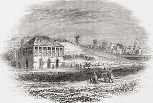 Hippodrome de Newmarket, Newmarket, Angleterre à l