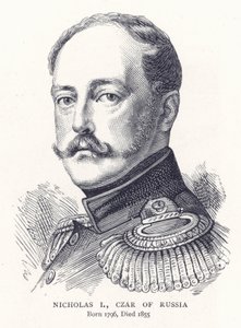 Nicolas Ier, Tsar de Russie - English School