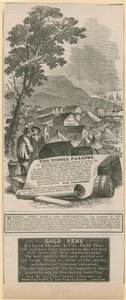 Publicité pour Nicoll Paletot, Richard Mosley & Co, et London General Mourning Warehouse