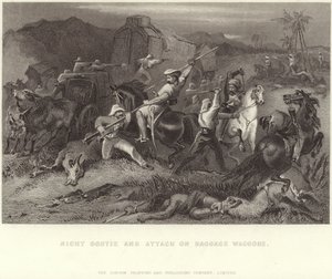 Sortie nocturne et attaque sur les chariots de bagages