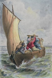 Dix-neuf jours dans un bateau ouvert - English School