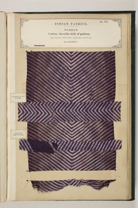 No. 34: Turban, Tissus Indiens, compilé par John Forbes Watson