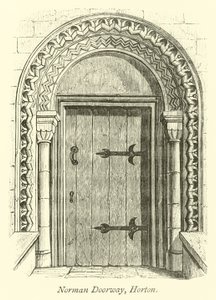 Porte normande, Horton - English School