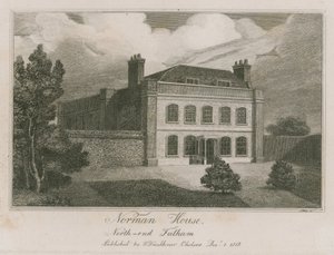 Maison Normande, extrémité nord de Fulham - English School
