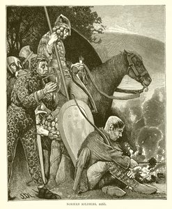 Soldats Normands, 1066 - English School