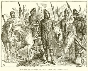 Soldats normands du XIe siècle--Types
